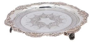 Guilloche Silver Ticket Box Saver