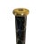 Dolbi Cashier Karl Springer Style Large Faux Marble Painted Wood Candle Sticks With Brass Trim - Set of 2 For Sale - Image 4 of 12