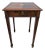 Square Federal Style Mahogany Inlay Side Table For Sale