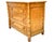 Birdseye Maple and Faux Bamboo Commode by Claude Prio. Commode is fitted with three substantial drawers, each framed in...