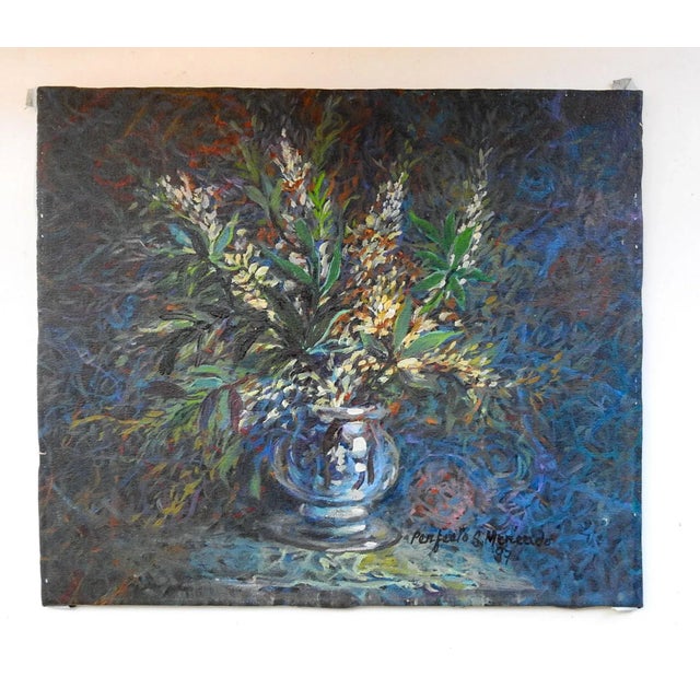 Traditional 1980s Perfecto Mercado Still Life Painting For Sale - Image 3 of 5