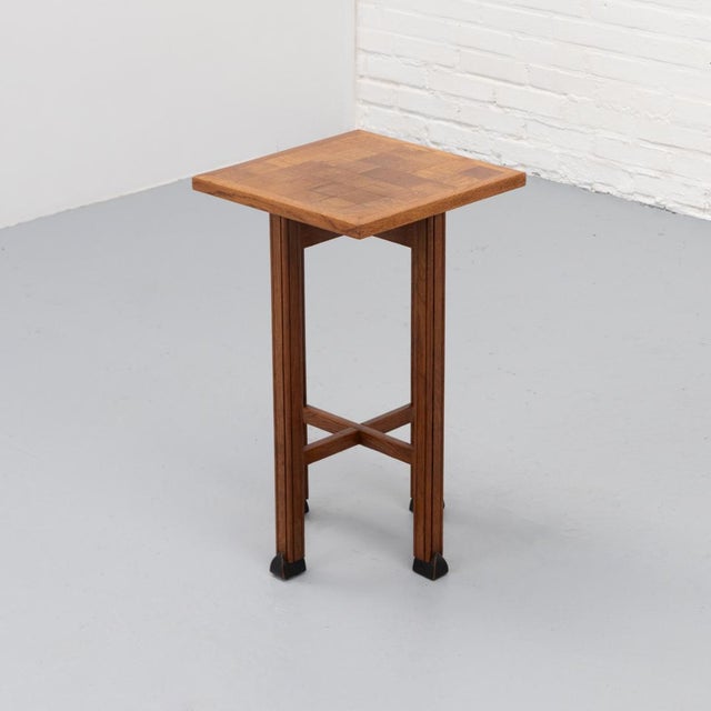 Dutch Art Deco Side Table, 1920s For Sale - Image 4 of 17