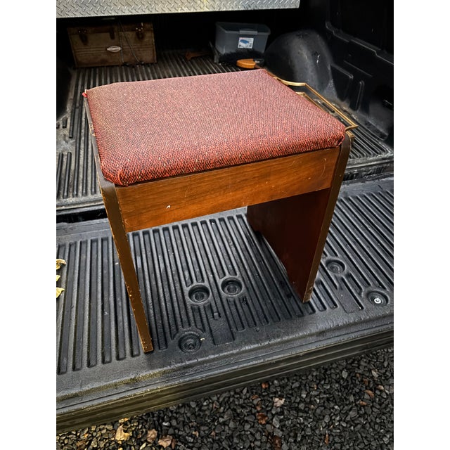 Mid-Century Modern 1960s MCM Bench For Sale - Image 3 of 3