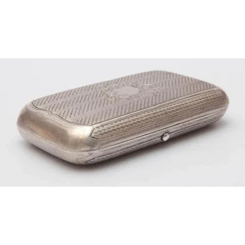 Turn of 1920th century. Silver, proof 84. 122.4 grams, 7x10 cm.