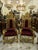 *Listing is for a set of 2 Throne Chairs* In love with the design. Beautiful adult King Chair refinished in Gold Leaf and...