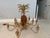 Late 20th Century Late 20th Century Palm Beach Island Style Tole Pineapple Chandelier - 12 Lights For Sale - Image 5 of 6