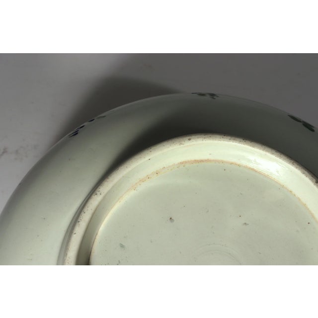 18th-Century First Period Worcester Porcelain Botanical Punch Bowl For Sale - Image 17 of 18