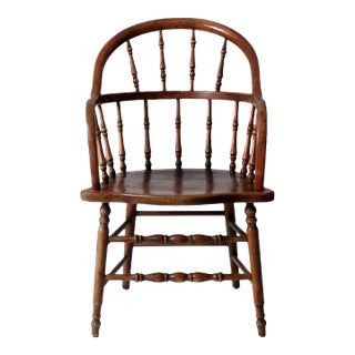 Antique Windsor Arm Chair For Sale