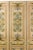 Neoclassical Vintage Hand-Painted Four-Panel Folding Screen with Victorian-Style Motifs For Sale - Image 3 of 12