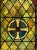 Antique circa 1873 monumental Gothic Revival style stained glass window. Bottoms open for ventilation. There is plexiglass...