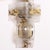 Metal Rare Mazzega Murano Wall Light Fixture, C. 1960. For Sale - Image 7 of 7