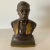 Brass Mid 20th Century Small Bronze Bust/Paper Weight of Abraham Lincoln For Sale - Image 8 of 8