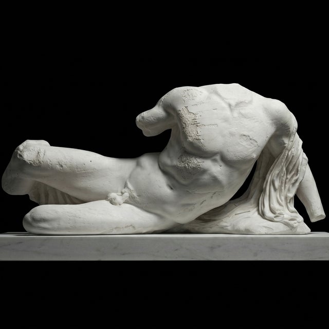 Inspired by the enduring aesthetic of the Elgin Marbles, this sculpture reflects the idealized human form and refined...