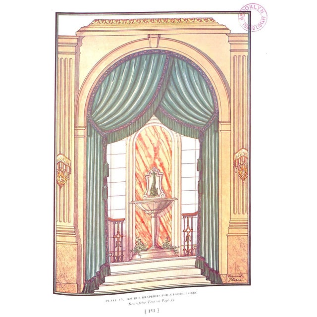 Paper "Decorative Draperies & Upholstery" 1929 Thorne, Edward and Frohne, Henry W. For Sale - Image 7 of 14