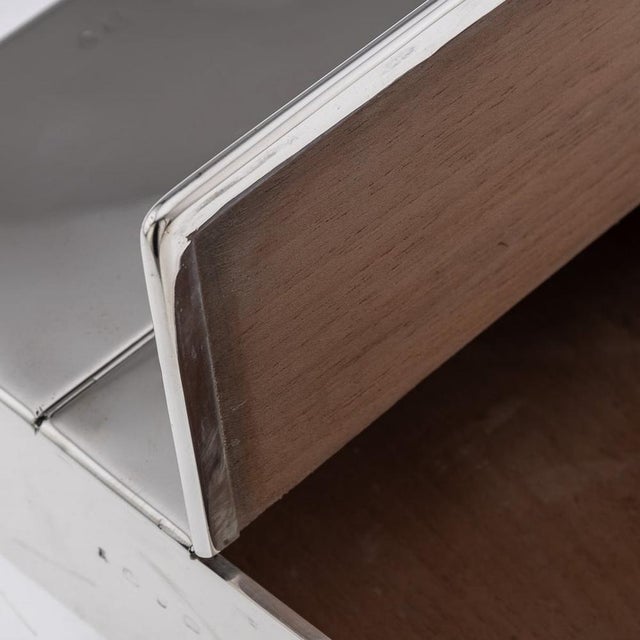 Antique Victorian Silver Cigar Box, 1898 For Sale - Image 4 of 18