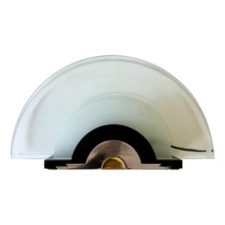 Postmodern Rising Sun Table Lamp from Metalarte, Spain, 1980s For Sale