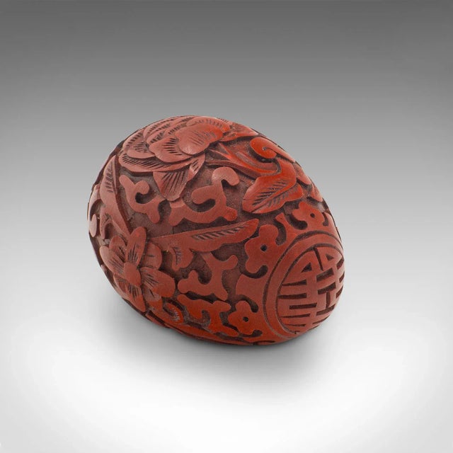 1970s Small Vintage Decorative Egg For Sale - Image 9 of 11