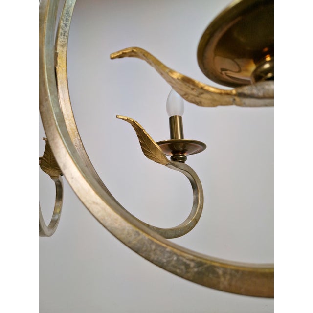 Chandelier from Solari SRL Florence, Italy, 1980s For Sale - Image 12 of 18