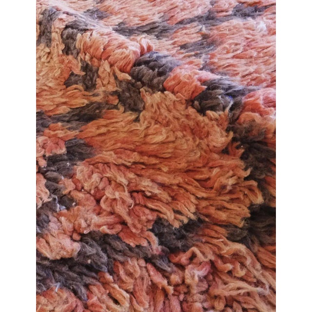1980s 1980s Boujad Berber Rug - 8 X 6.6 Ft For Sale - Image 5 of 8