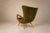 Giuseppe Scapinelli Sculptural Caviúna & Olive Green Mohair Armchairs, Brazilian Modern, 1950s For Sale - Image 17 of 18