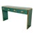 1980s Green Glass Console with Four Drawers, 1980s For Sale - Image 5 of 11