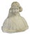 Art Nouveau Bust of a Young Woman in Alabaster, 1900 For Sale