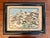 A striking pair of vintage Japanese landscape prints featuring imagery rooted in the traditional ukiyo-e genre. Presented...