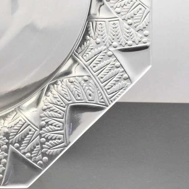 Chantilly Bowl by Rene Lalique for Lalique, 1940s For Sale - Image 3 of 12