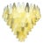 Italian Amber and Fumè Multicolor Rondini Murano Glass Chandelier by Simoeng For Sale