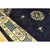 1900s Blue Classic Greek Key Swastika Anitque Chinese Peking Wool Room Size Rug For Sale In New York - Image 6 of 10