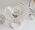 Mid-Century Modern Vintage Mid-Century Circleware Classique Gold Rimmed Champagne Flutes Set of 6 in Original Box For Sale - Image 3 of 10