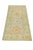 Turkish Oushak Runner Lavender & Pastel Gold Handwoven Wool Rug 3'2" X 6'10" This Turkish Oushak runner is crafted from...