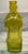 2000 - 2009 Vintage Yellow Glass Bottle / Vase For Sale - Image 5 of 5