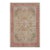 Shabby Chic Vintage Beige/Red Wool Rug - 8'8'' X 11'4'' For Sale