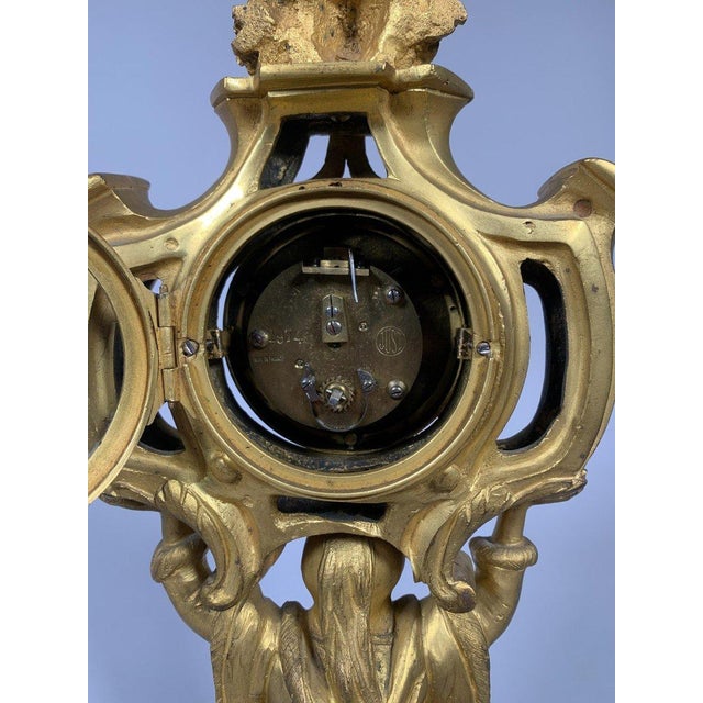 Chinese-style clock, Louis XV style, early 19th century For Sale - Image 9 of 12