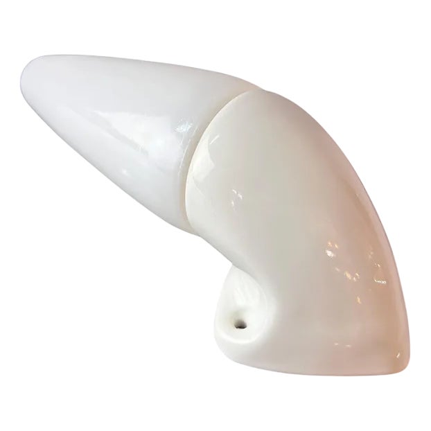 Model 6035 Wall Lamp in White by Sigvard Bernadotte for Ifö For Sale