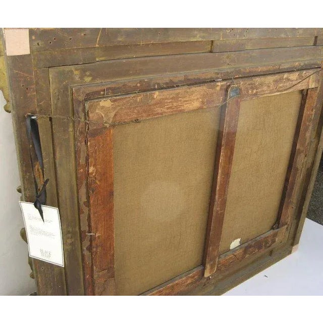 Late 19th Century "Sheep Herder" Landscape Oil Painting by Adolf Kaufmann, Framed For Sale In Denver - Image 6 of 12