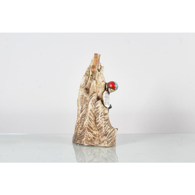 Ceramic Italian Hand-Crafted and Painted Ceramic Brandy Distillery Sculpture, 1950s For Sale - Image 7 of 17