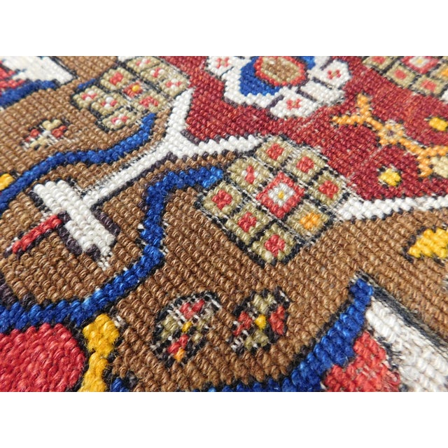 Antique Caucasian Rug. 2'x 3'6" For Sale - Image 11 of 18