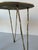 Metal Vintage Brass Side Table, 1970s For Sale - Image 7 of 14