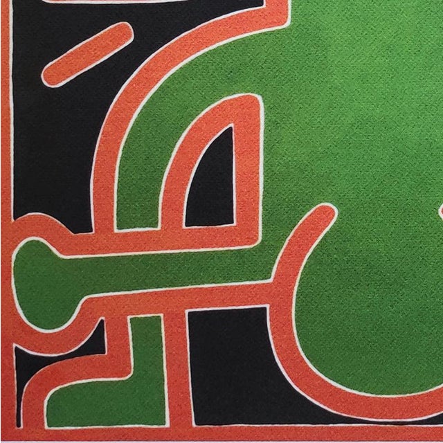 1990s Keith Haring, Composition, Lithograph, 1990s For Sale - Image 5 of 10
