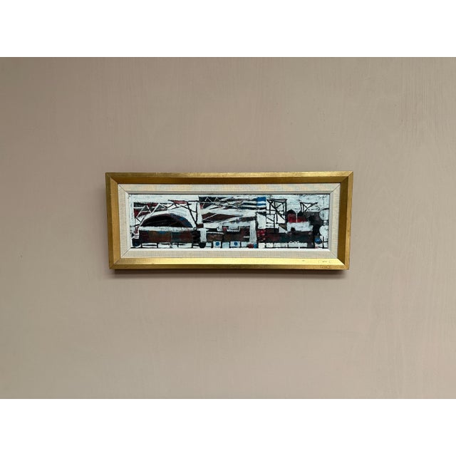 Teddy Sempinski, Transition, 1960s, Oil on Canvas, Framed For Sale - Image 4 of 14