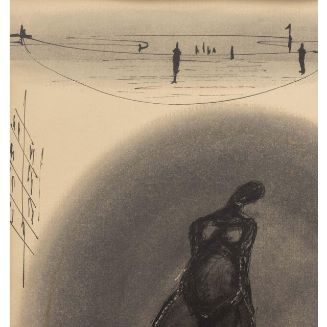 Agudelo Abstract Venus Ink on Paper, 20th Century For Sale - Image 4 of 7