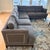 Charcoal Gray Vanguard Whitaker Sectional For Sale - Image 11 of 13