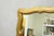Vintage Hollywood Regency Gold Scalloped Serpentine Wood Frame Wall Mirror For Sale In Philadelphia - Image 6 of 15