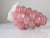 Pink Mid-Century Murano Glass Grape Bunch Sculpture in Pink and Translucent White, 1950s For Sale - Image 8 of 10