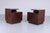 1940s Art Deco Dark Wood Nightstands, 1940s, Set of 2 For Sale - Image 5 of 15