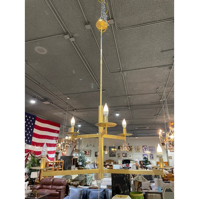 Kate Spade Walker Medium Two Tier Gold Chandelier Chairish