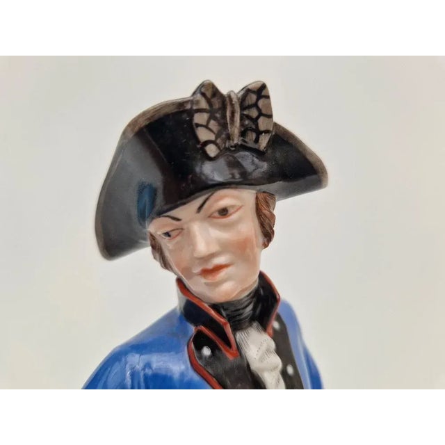 Bavarian Officer Figurine by Hanns Goebl for Nymphenburg, 1937 For Sale - Image 6 of 9