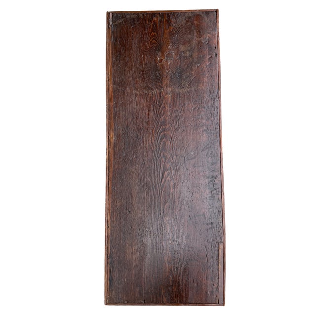 Early 20th Century Early 20th Century English Oak Trunk For Sale - Image 5 of 12